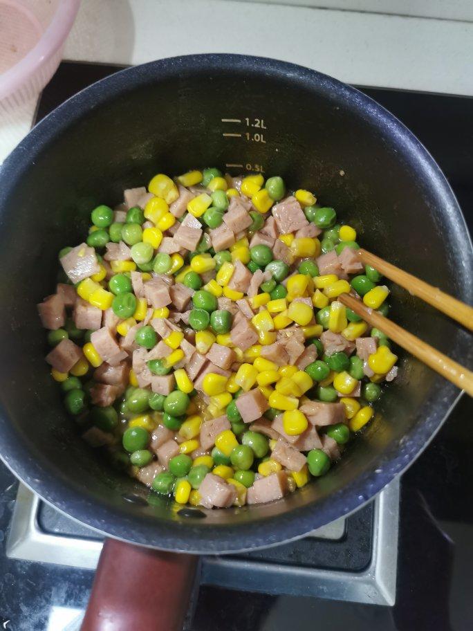 小朋友超爱的金玉满堂-豌豆炒玉米