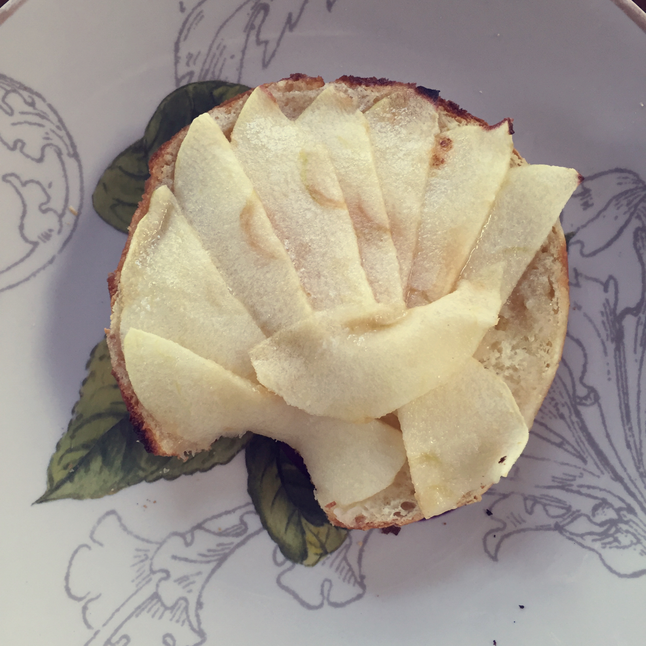 吐司版蜂蜜苹果派