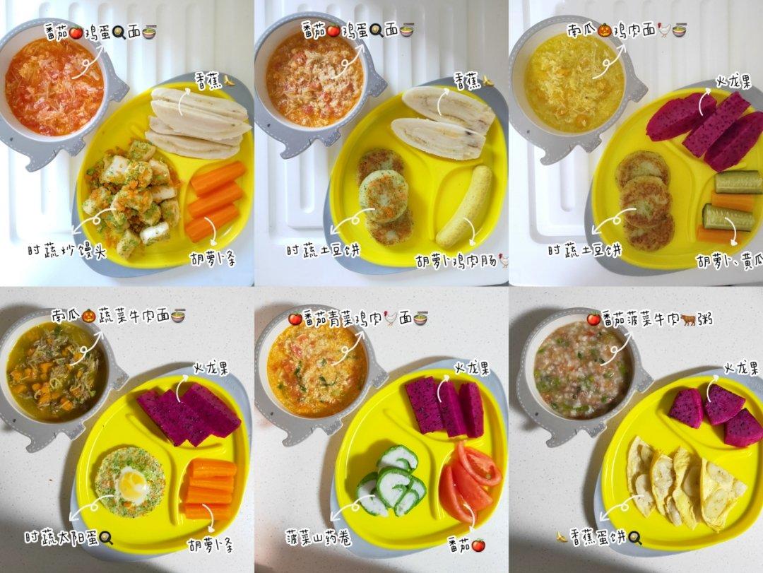 九九辅食记录（6-12月龄）