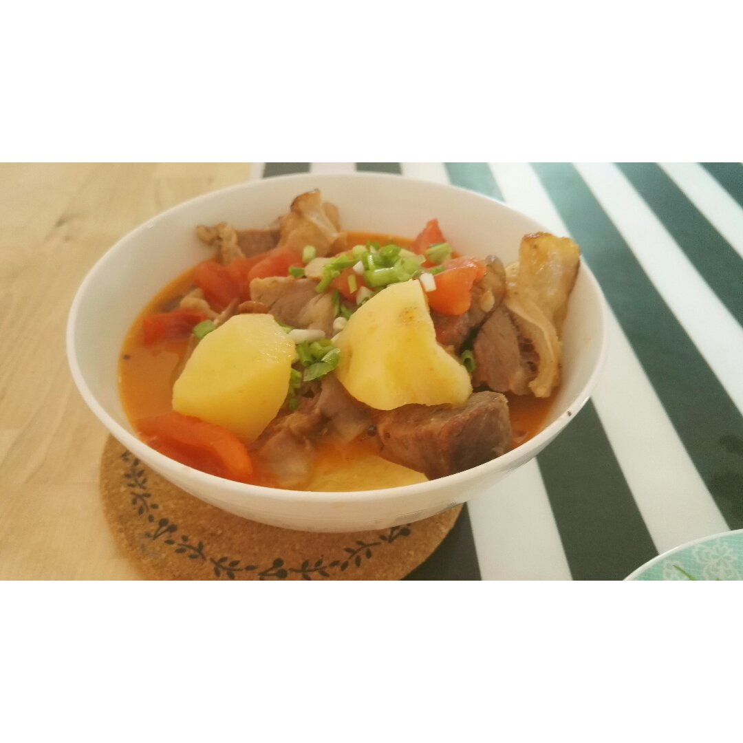 土豆烧牛肉