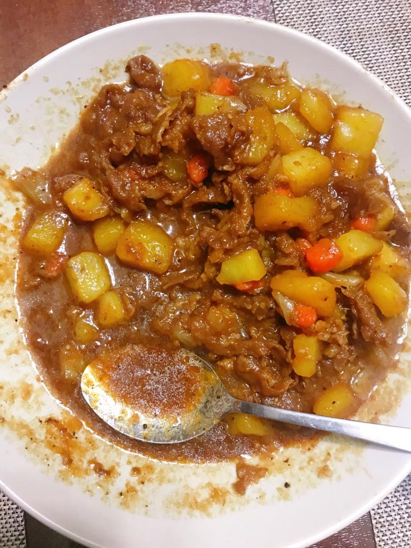 好吃的黑椒肥牛饭