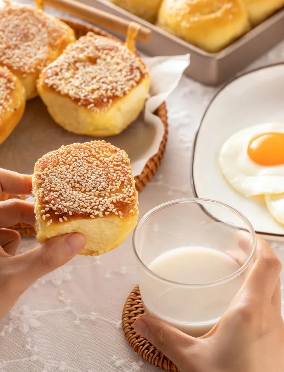 纯奶手撕吐司的做法 步骤1