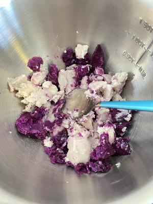 低卡紫薯香芋冰淇淋的做法 步骤1