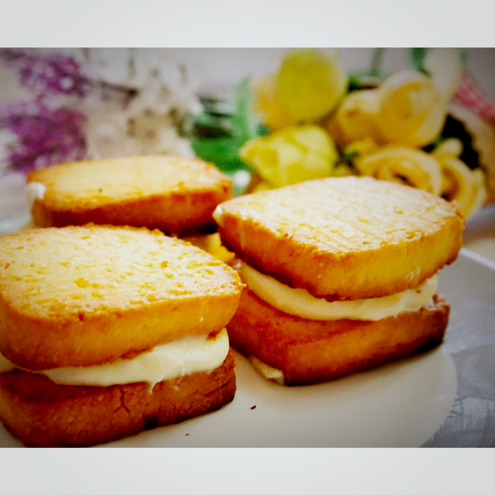 乳酪奶油夹心酥饼（芝士夹心饼干）