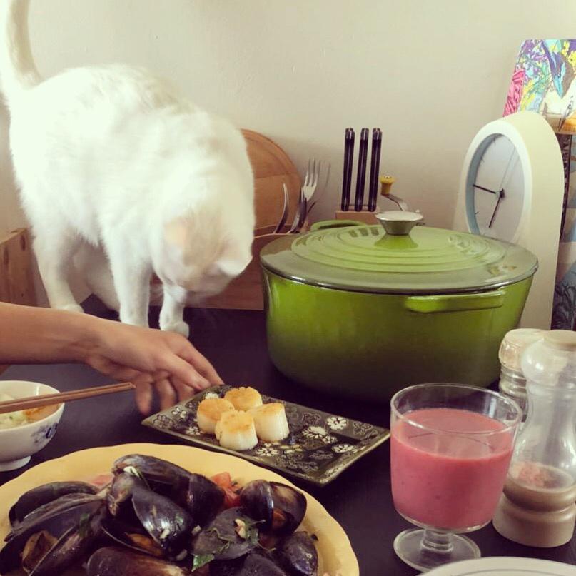 蒜香白酒煮淡菜