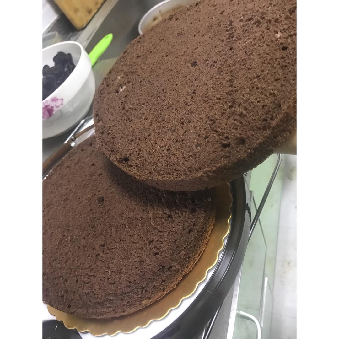 巧克力戚风蛋糕