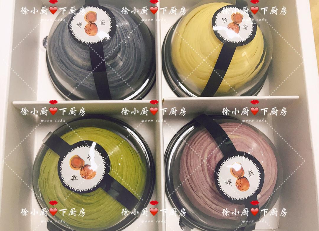 彩色螺旋蛋黄酥