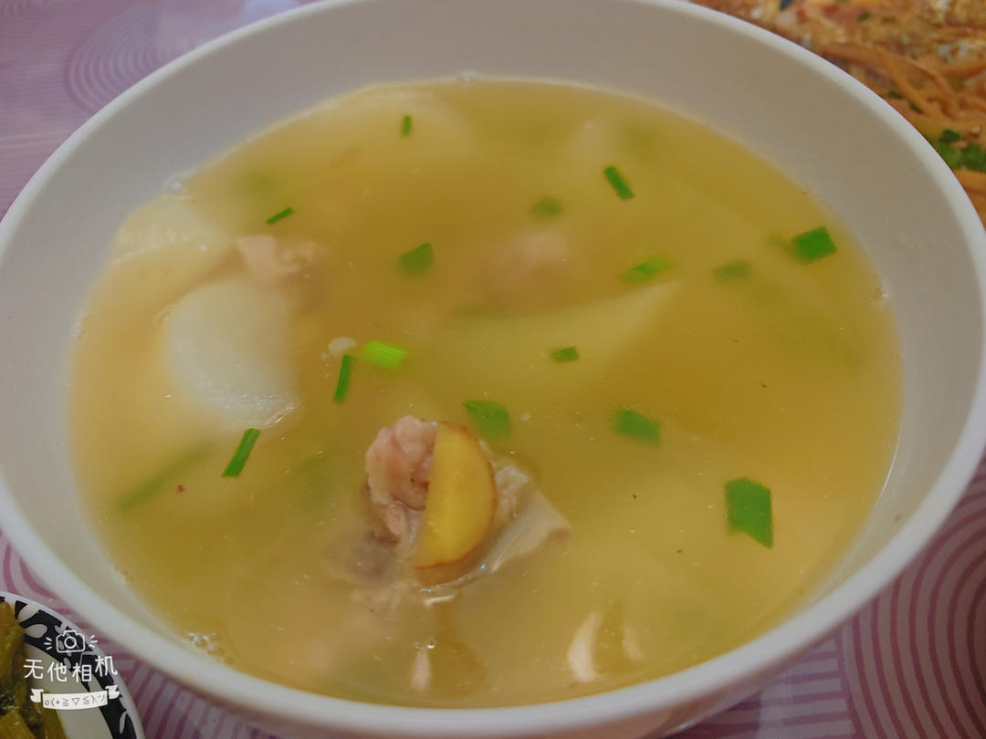 萝卜炖排骨-秋冬懒人汤