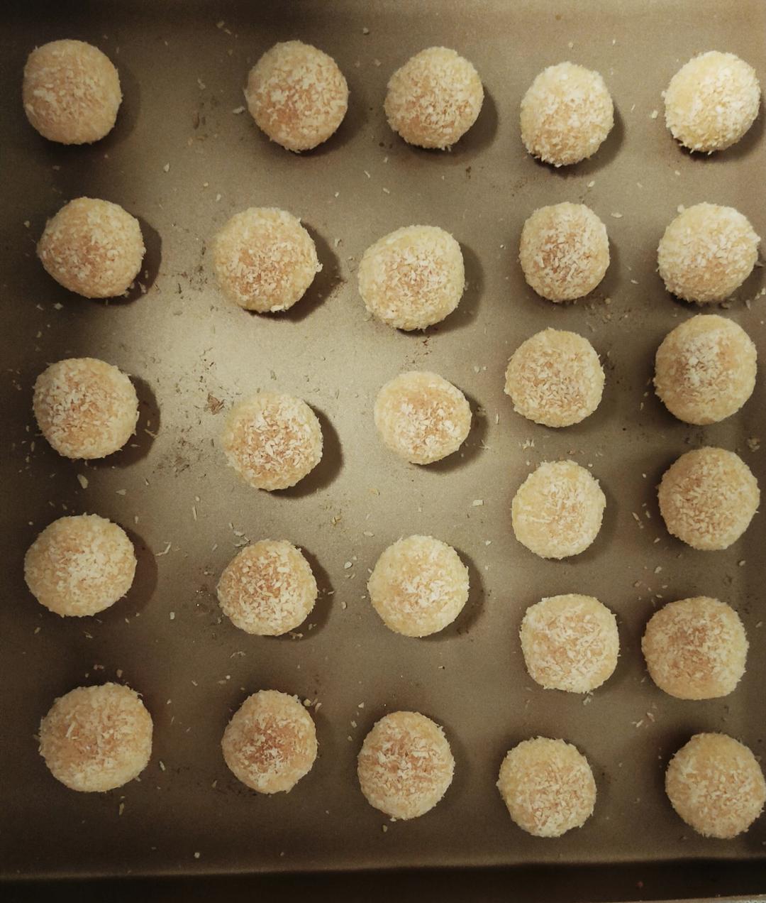 零失败❗奶香椰蓉球