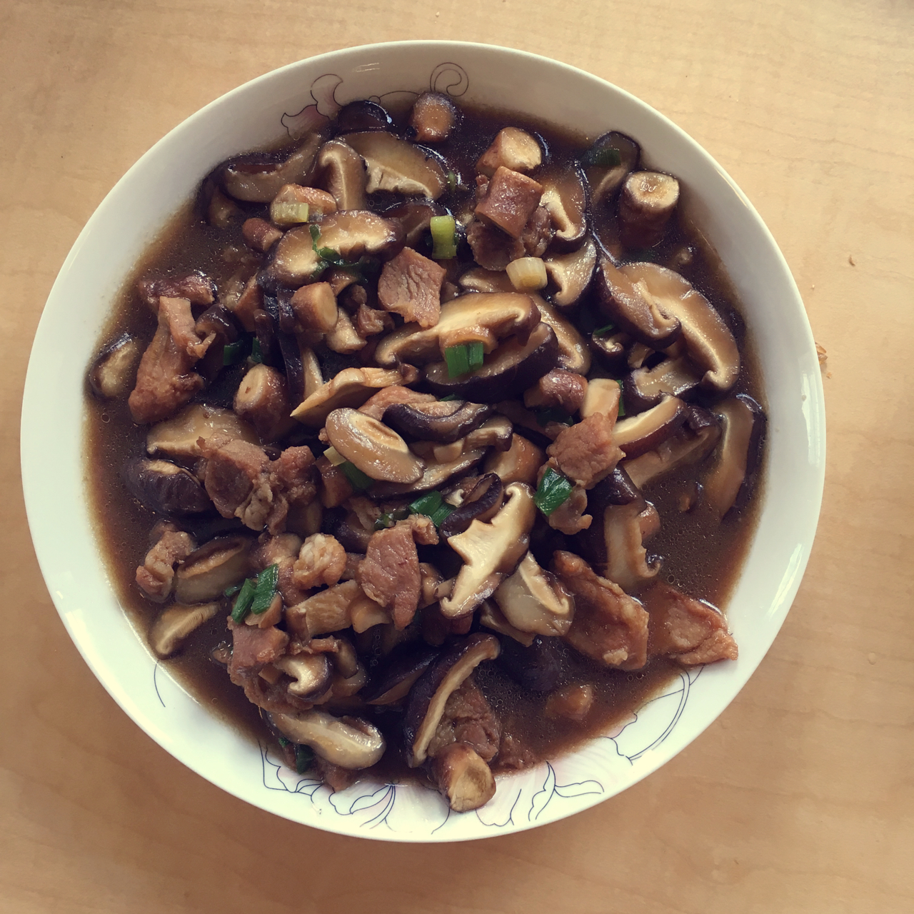 香菇肉丝