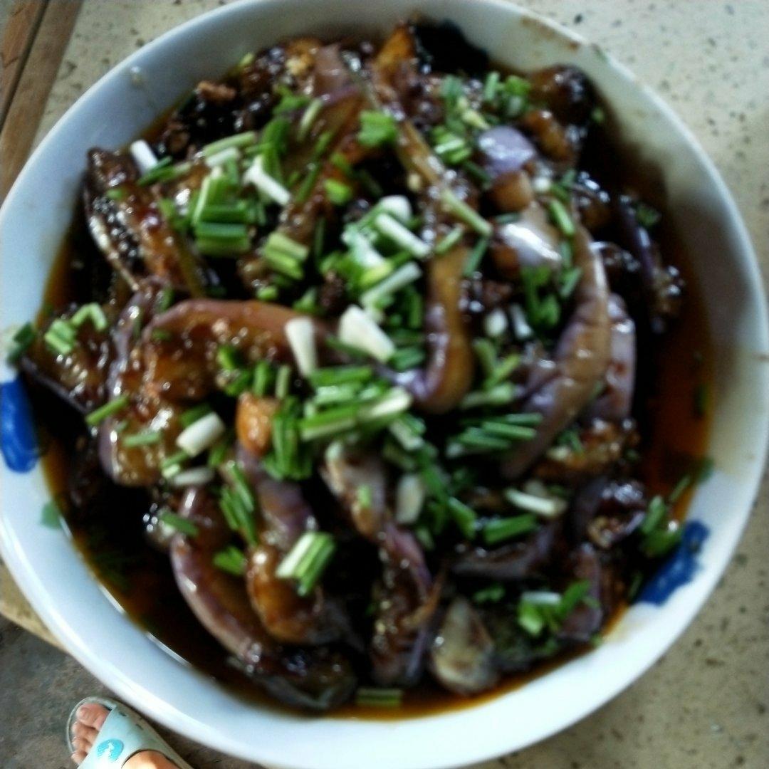 鱼香茄子(少油版)