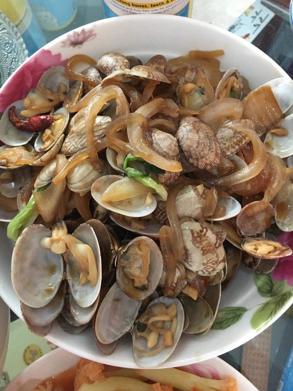 爆炒蒜蓉花甲