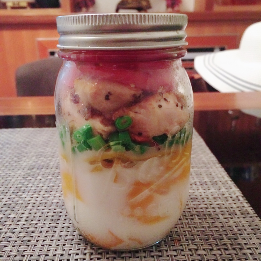 带一罐梅森沙拉做午餐 超低卡蔬菜版 Salad in Mason Jar