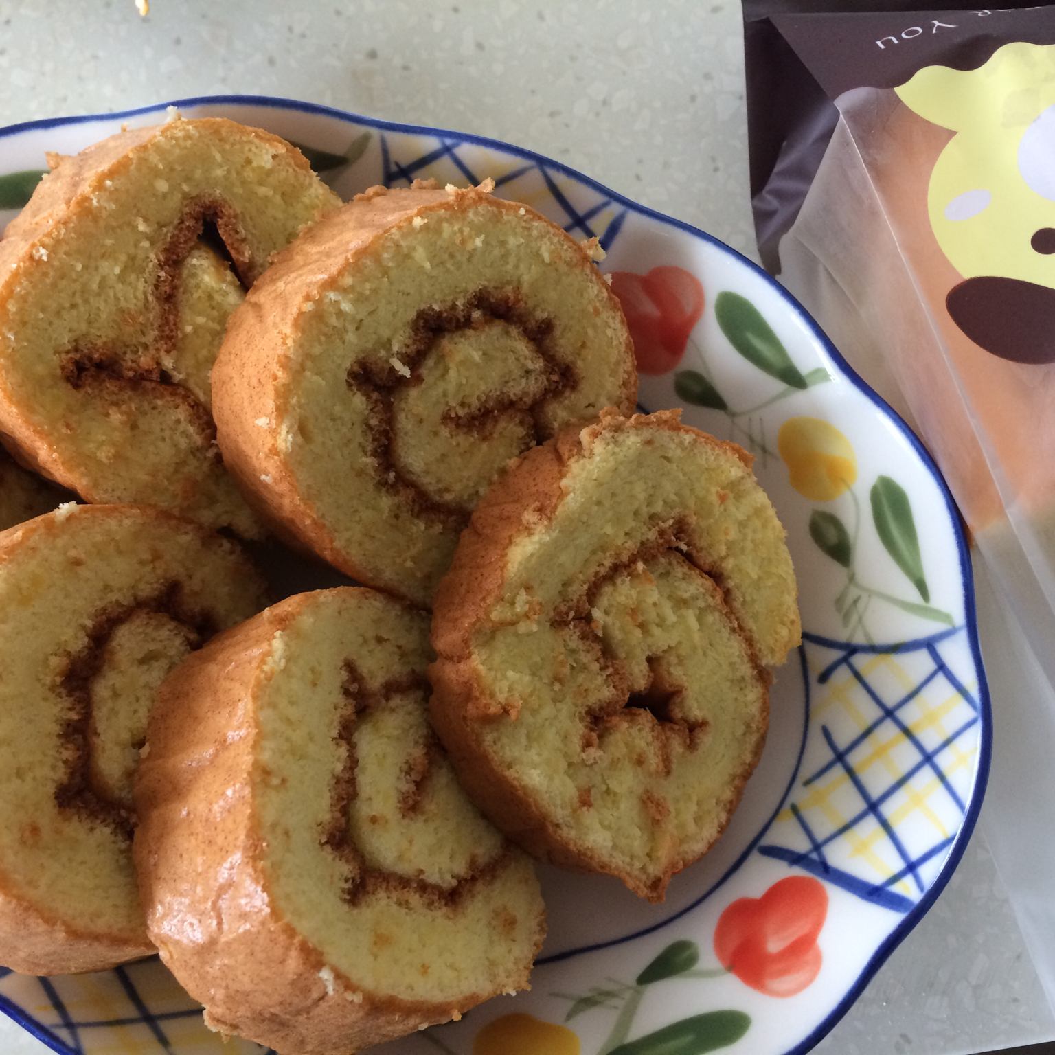 原味蛋糕卷