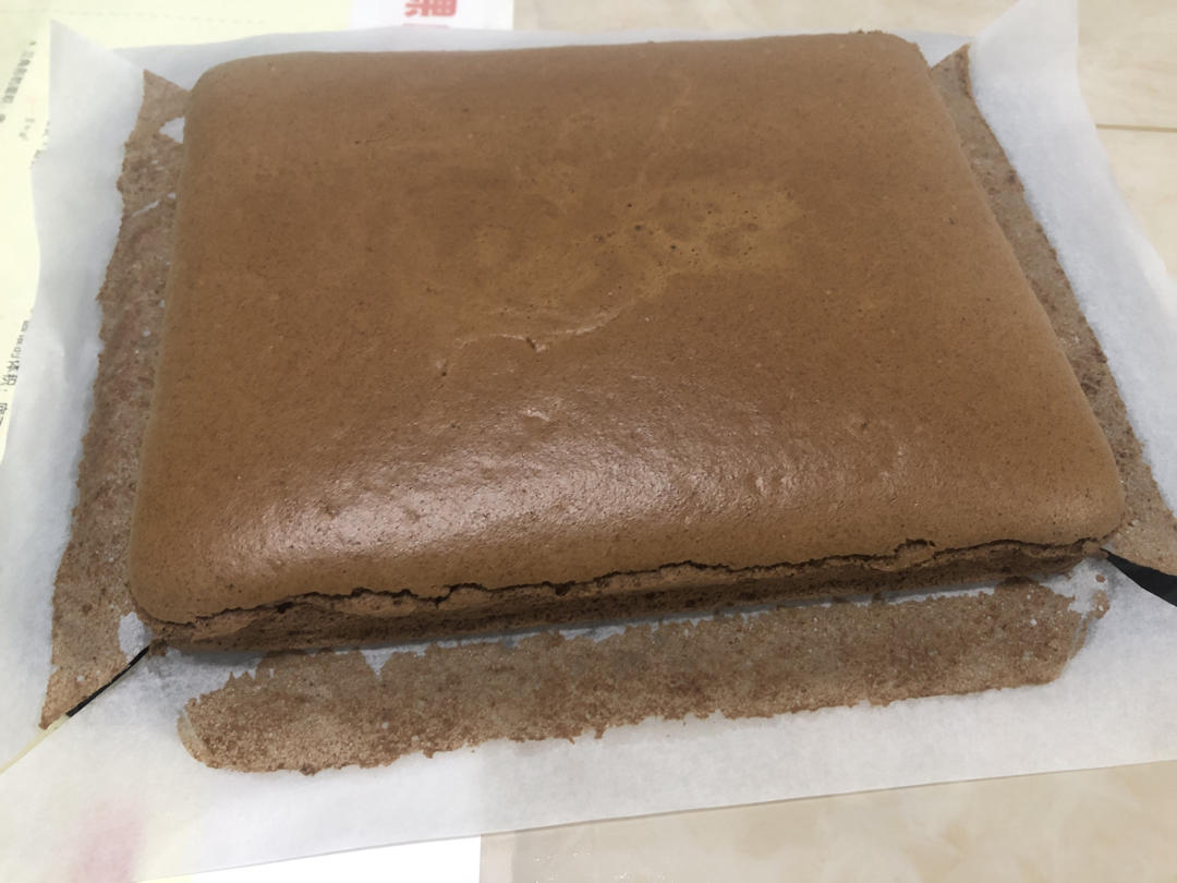 超细腻❗️巧克力可可古早蛋糕