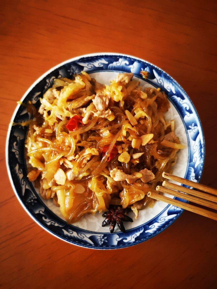 酸菜炒粉条