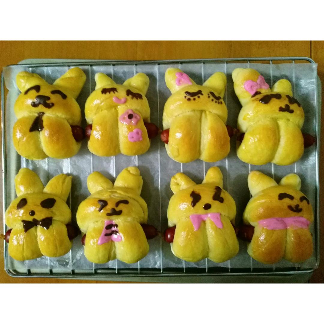 小兔子热狗包