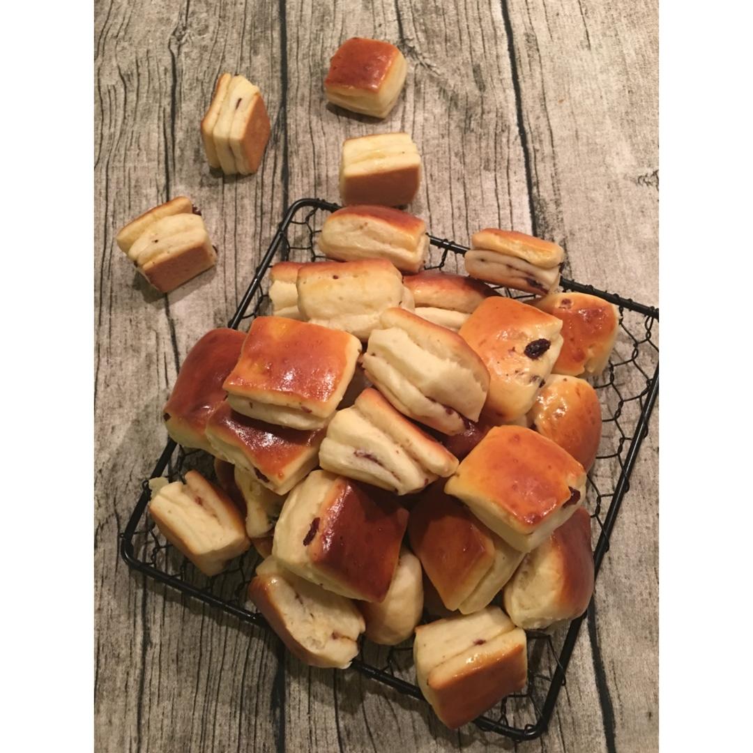 蔓越莓优格小面包块