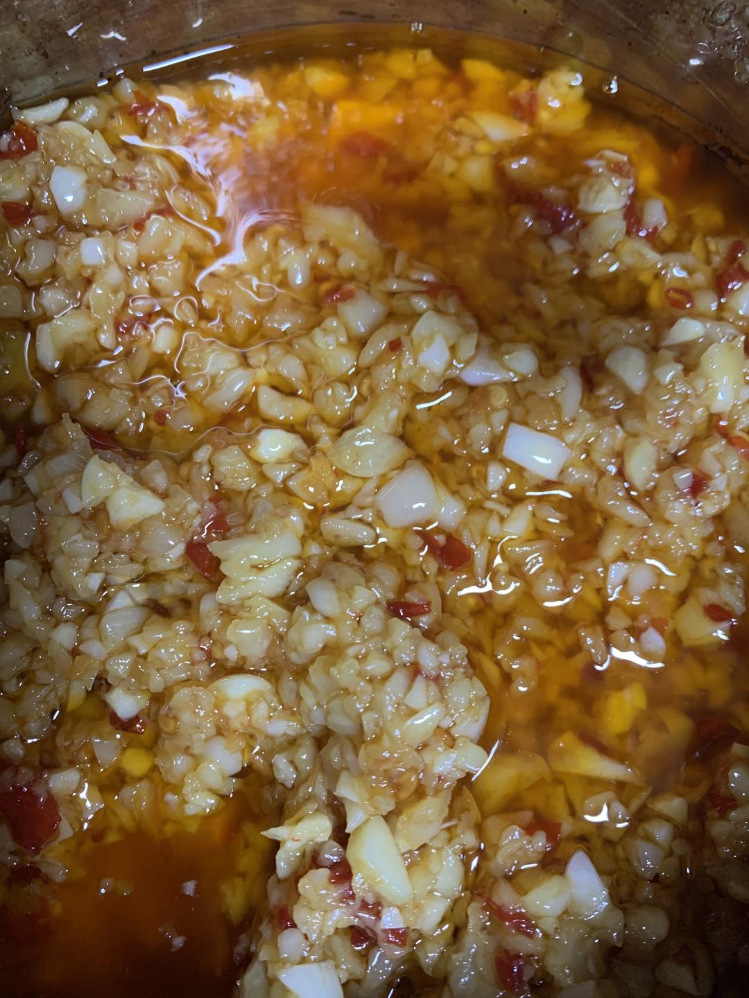 金银蒜蓉酱制作的做法