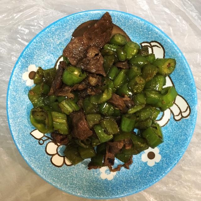 青椒炒牛肉