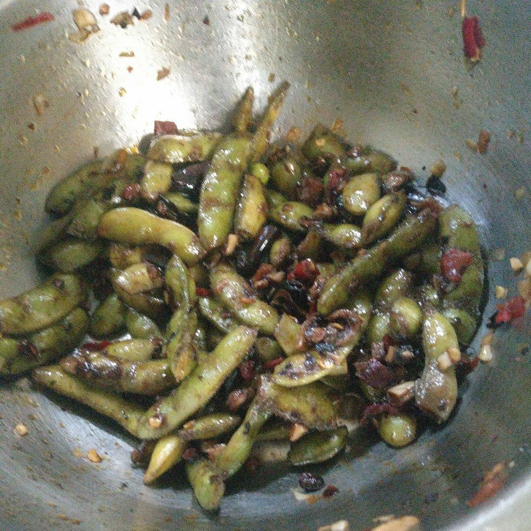 夏天怎能拒绝的炒毛豆