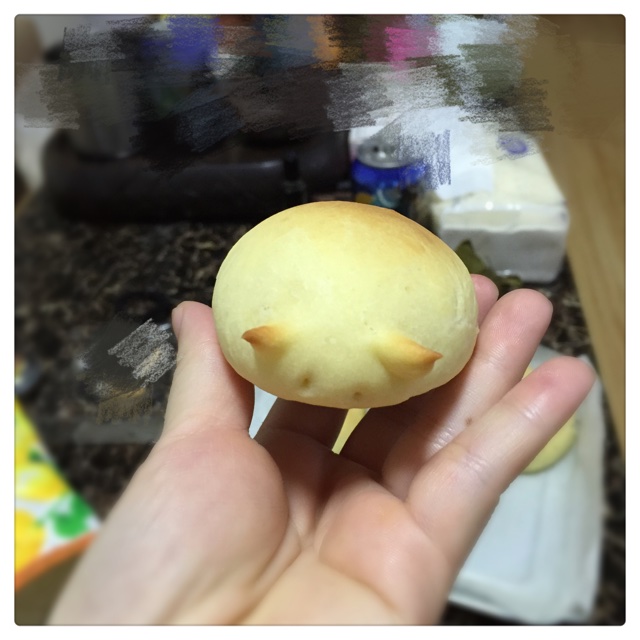 呆萌卡通小餐包