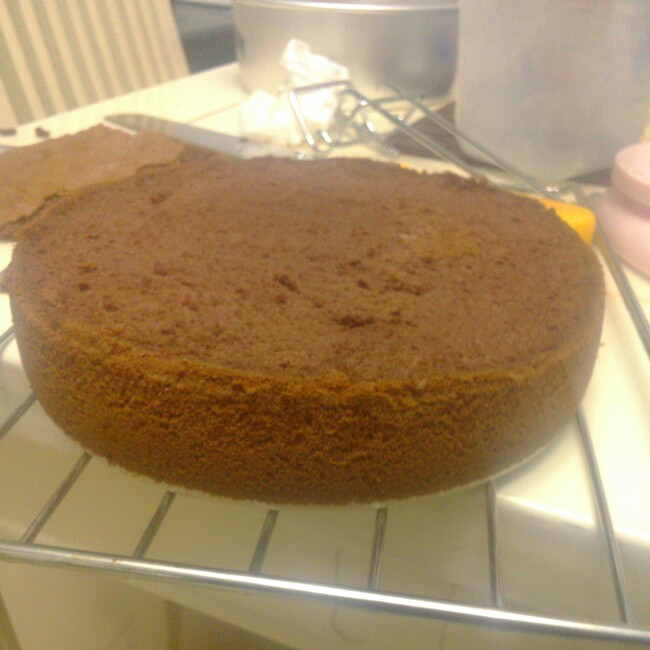 巧克力戚风蛋糕