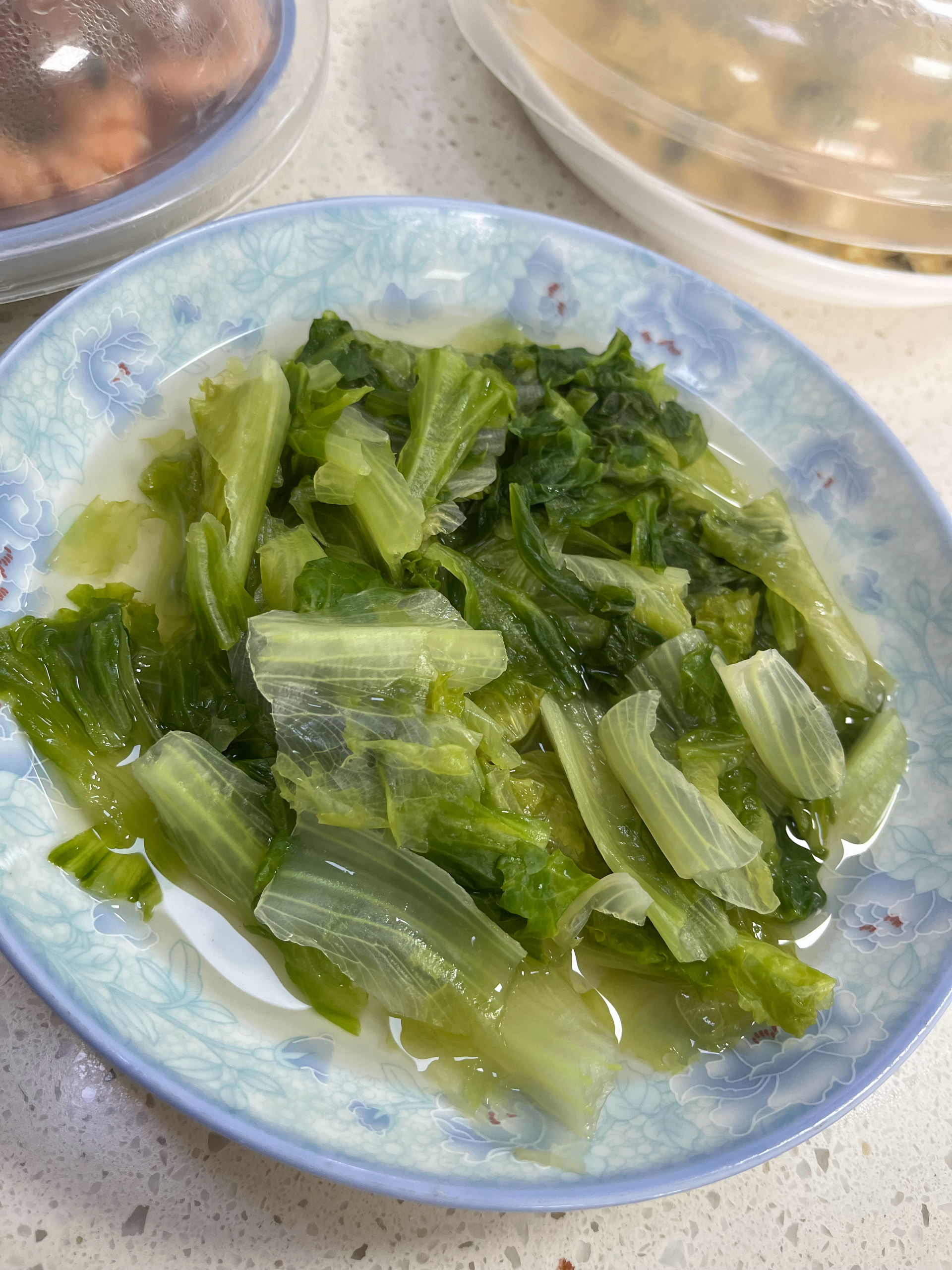 水煮生菜or白菜