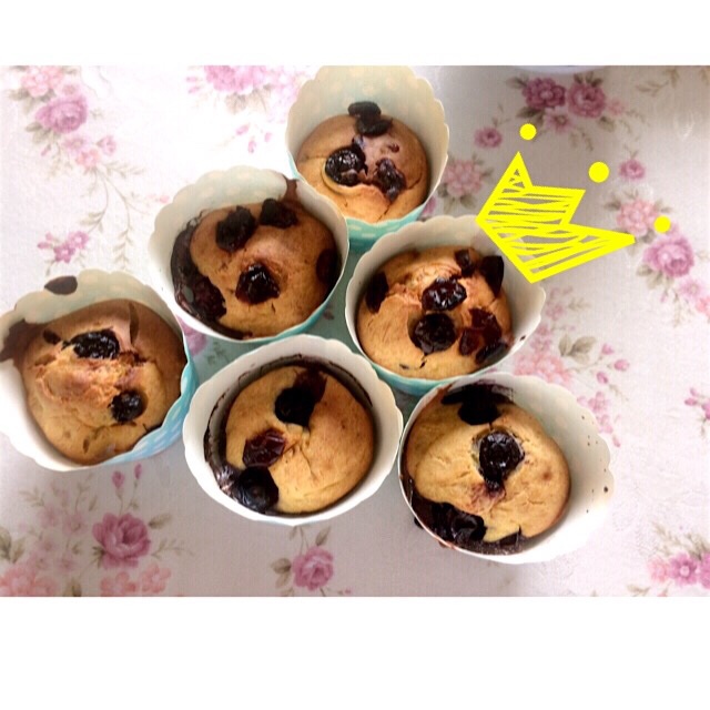 快手香蕉纸杯蛋糕