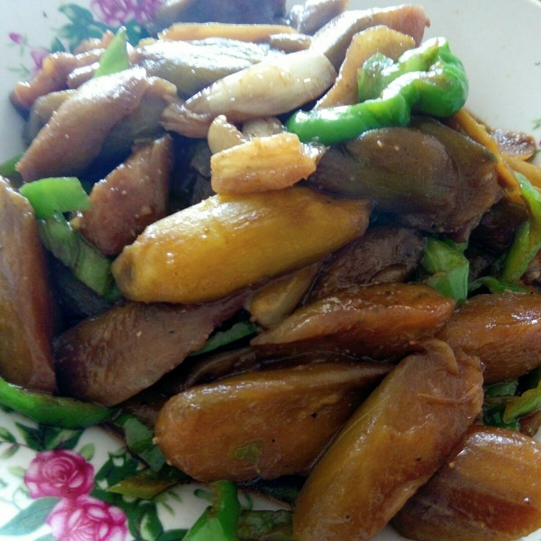 油焖茄子