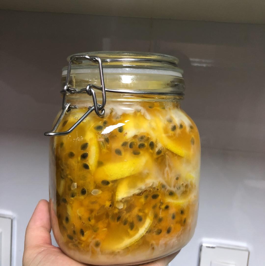 蜂蜜柠檬百香果