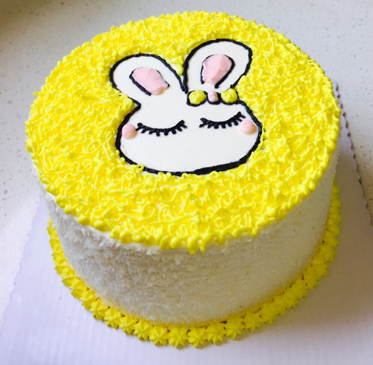 淡奶油裱花蛋糕