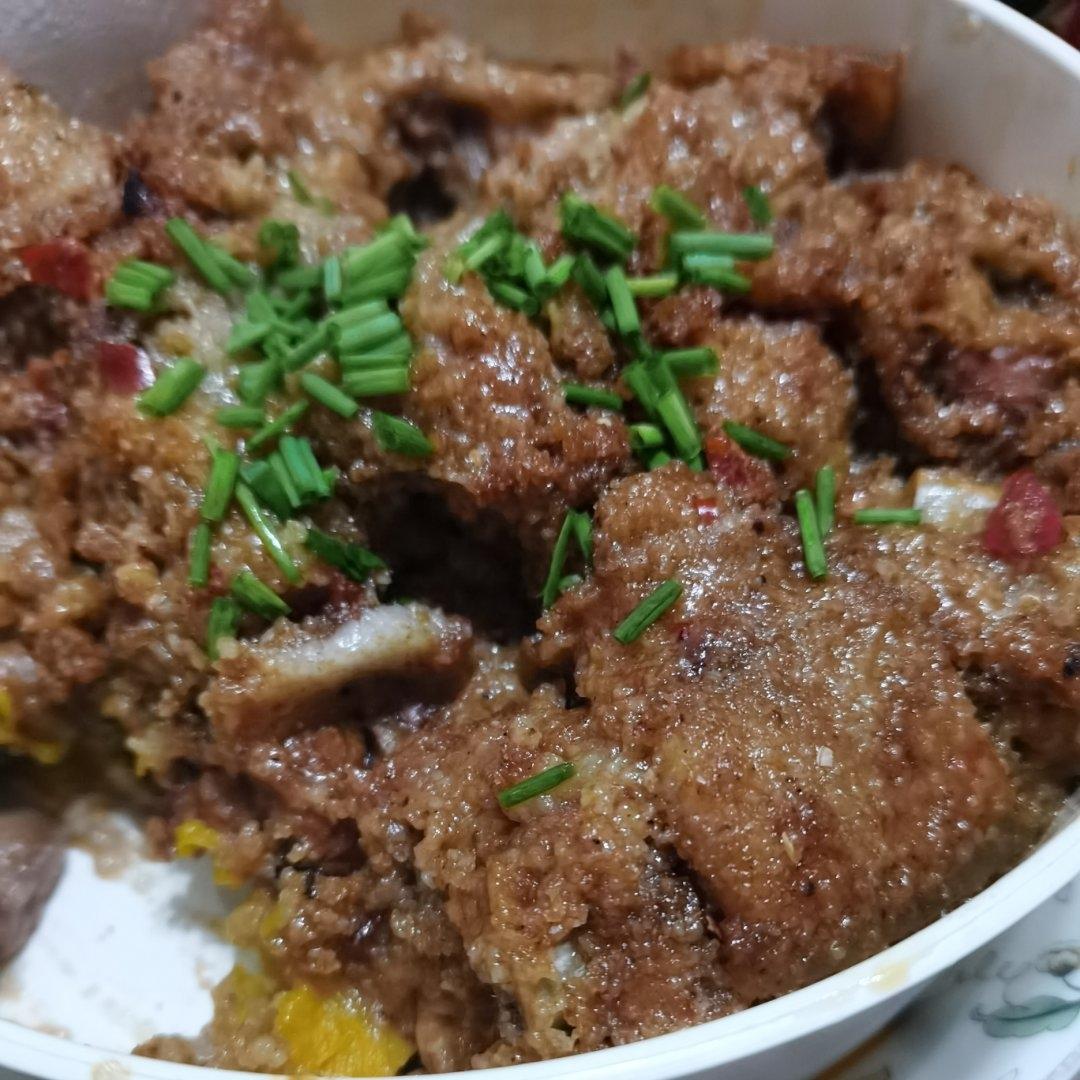 绝绝子！甩饭店几条街的粉蒸肉（粉蒸排骨）