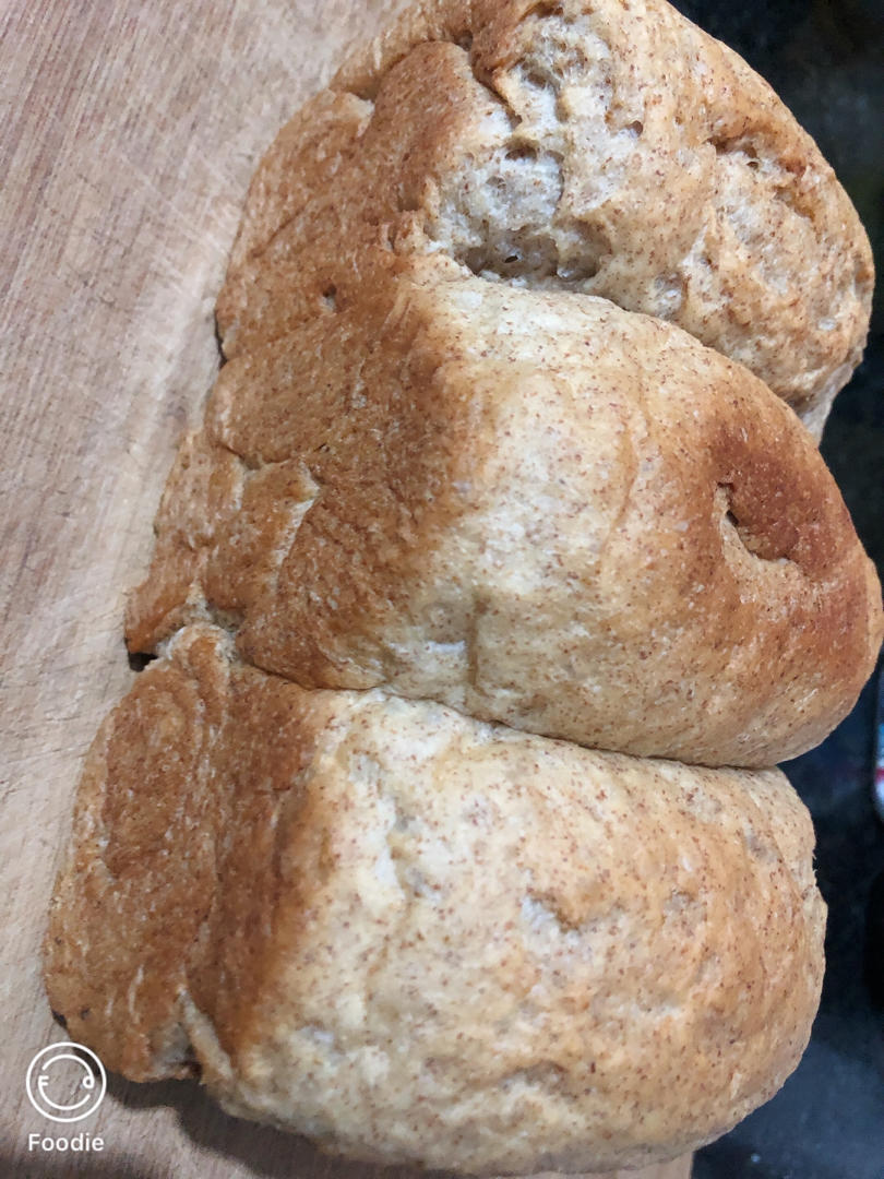 用烤箱自己做面包--手工牛奶吐司面包