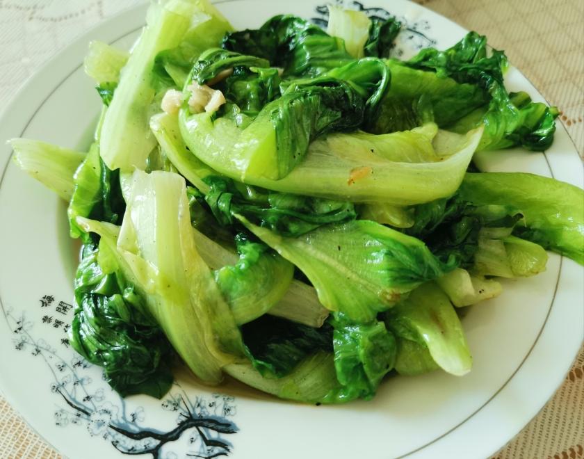 蒜炒生菜的做法