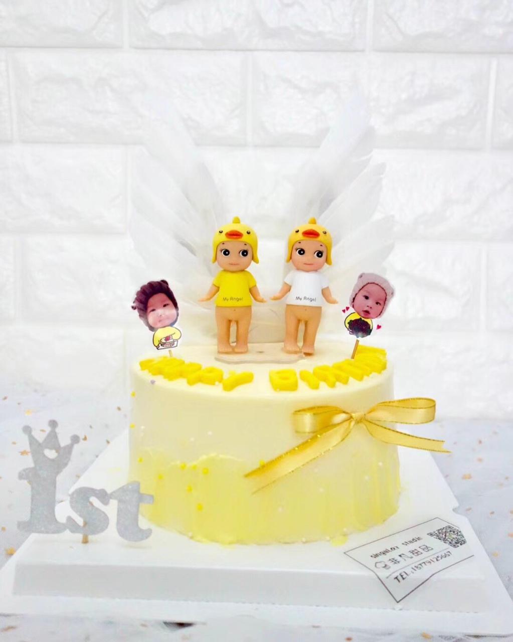 超萌蛋糕插牌 定制蛋糕