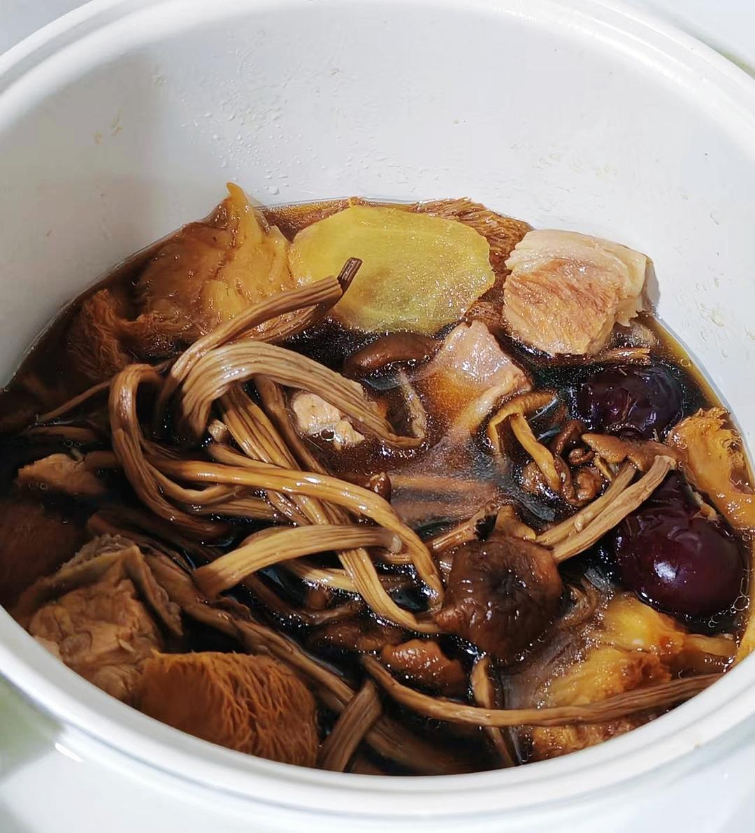 茶树菇排骨🍖汤