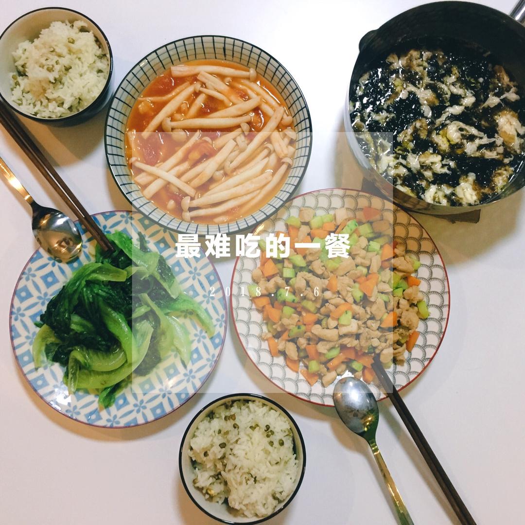 胡萝卜黄瓜鸡胸肉