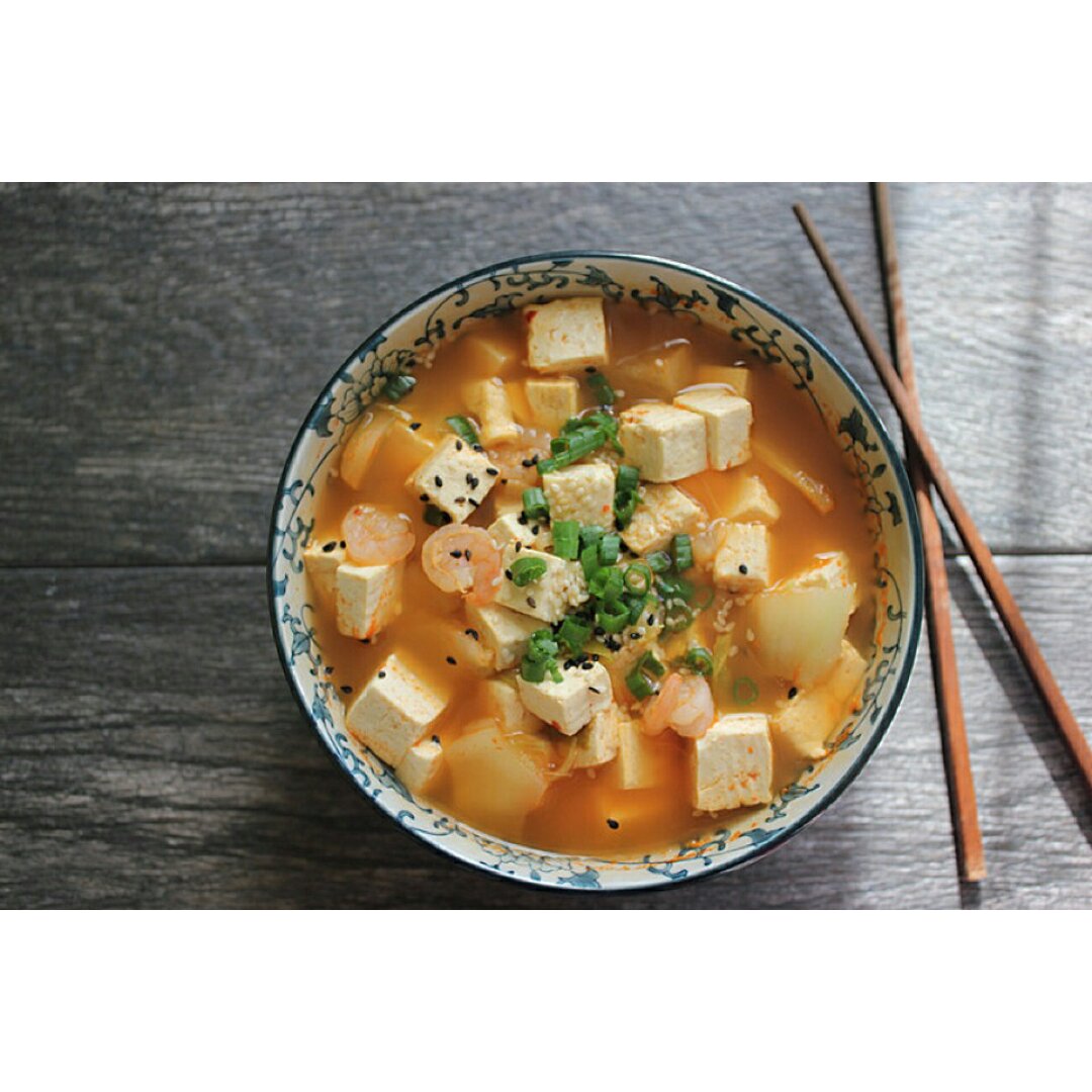 【韩食记】嫩豆腐汤(순두부찌개)--低卡开胃的健康韩料