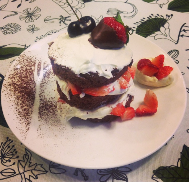 圣诞呆萌裸蛋糕