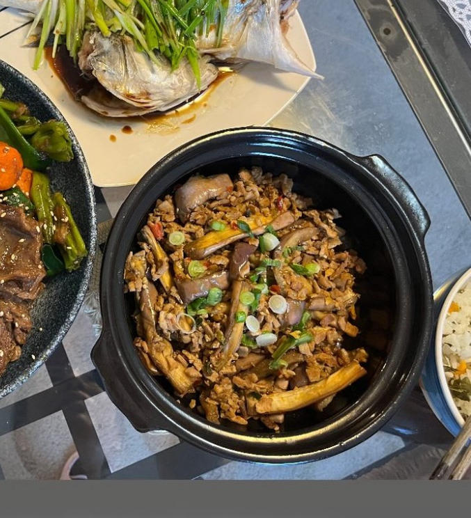 鱼香茄子煲 不用油炸 不用盐腌