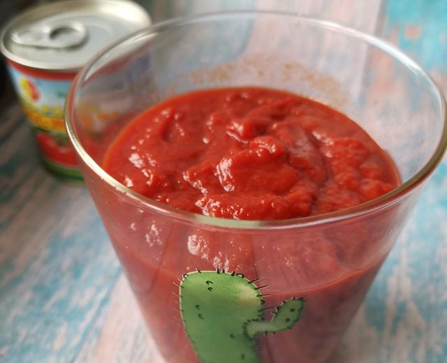超快手低碳生酮自制番茄酱的做法