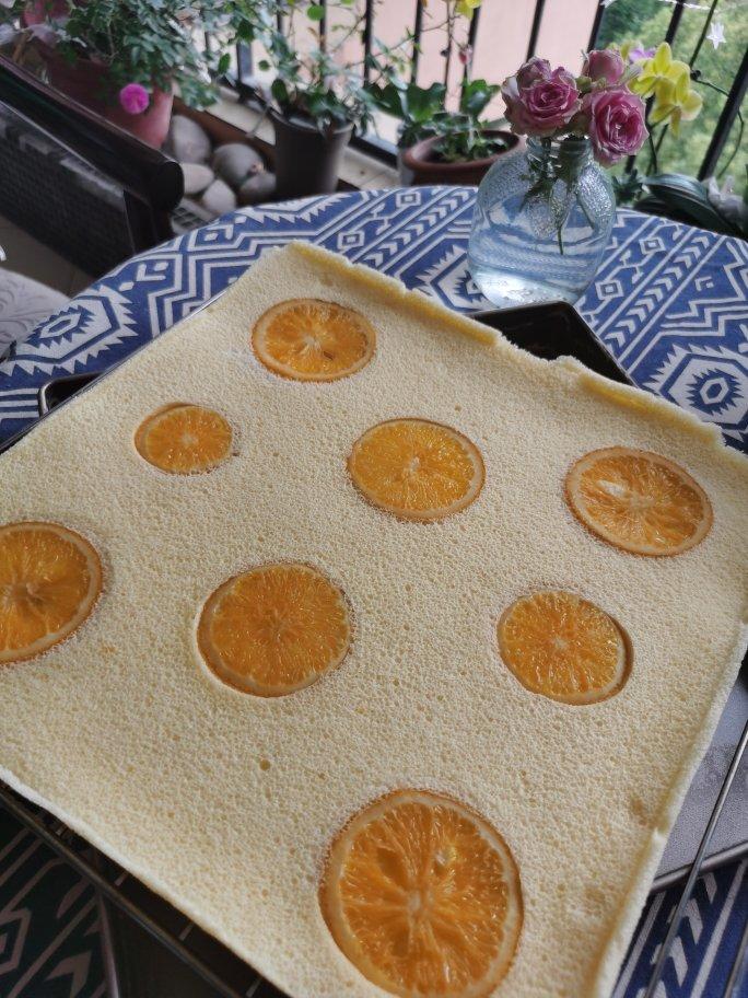 满满“一颗橙子”的香橙蛋糕卷