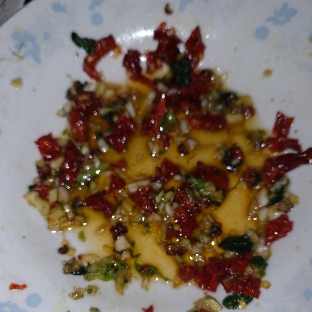 凉拌菠菜(家传秘方)
