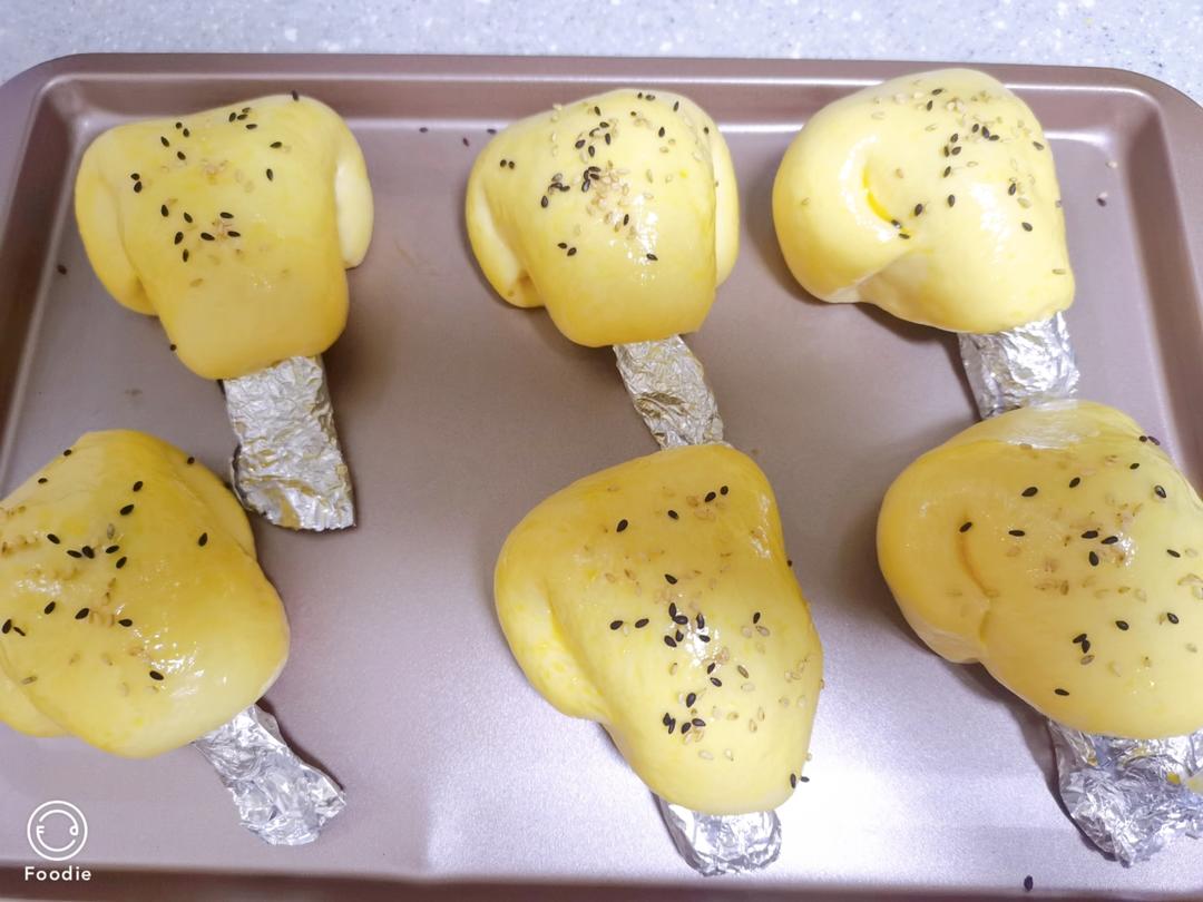 【鸡腿面包】真的有鸡腿的面包！