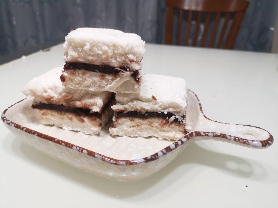 人人都会做的桂花糕+豆沙松糕