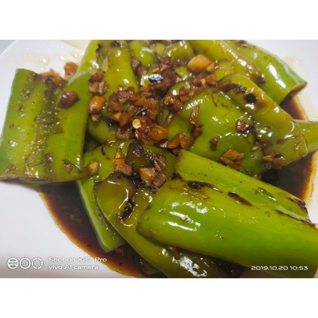🔥♨️好吃到泪奔的虎皮尖椒‼️吃一次绝对上瘾，巨下饭的快手菜！