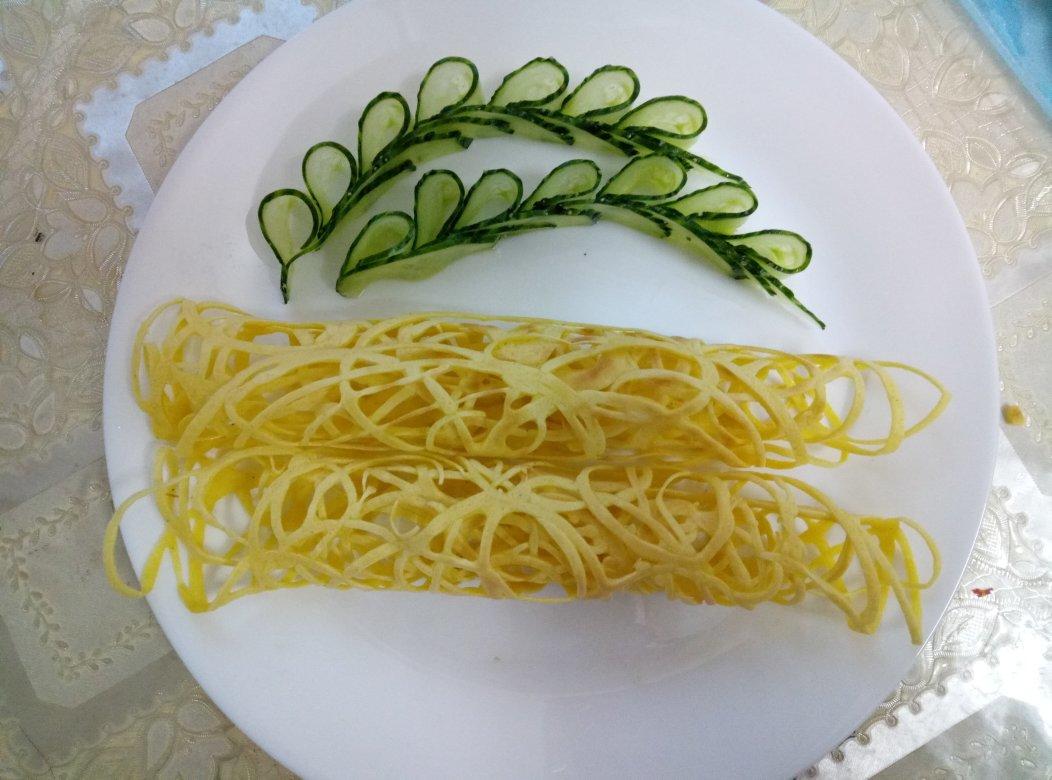 高颜值鸡蛋蕾丝网饼