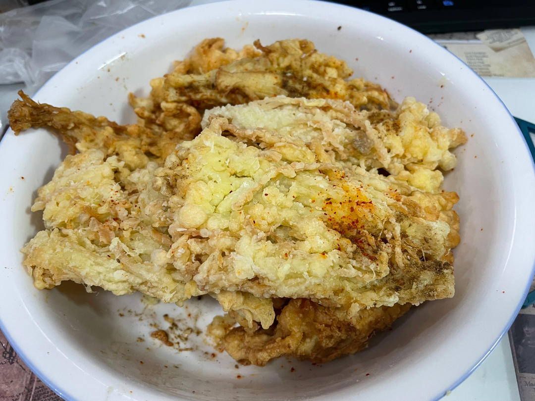 油炸椒盐金针菇