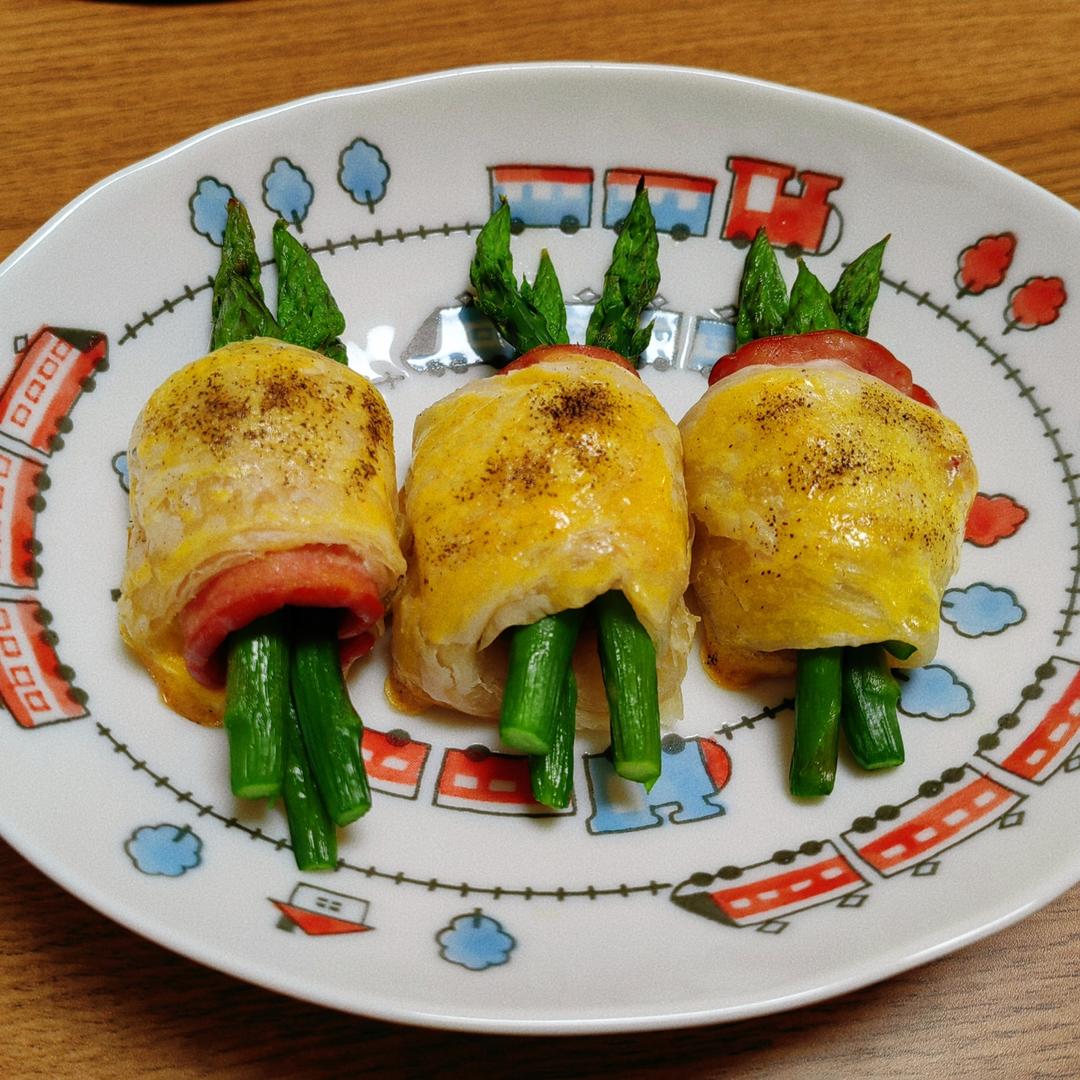 好吃到停不下来的芦笋培根卷